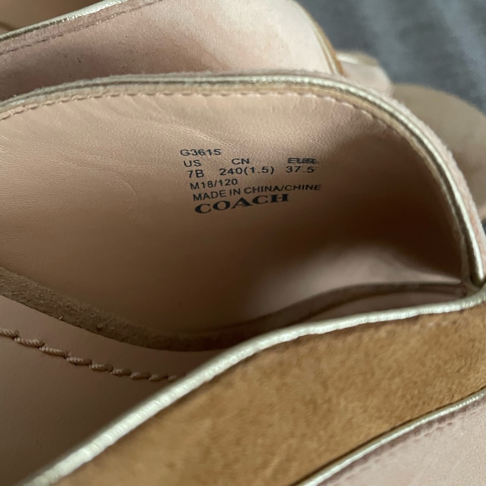 Coach Bria Mules, Size 7. NWOB! - Picture 8 of 15